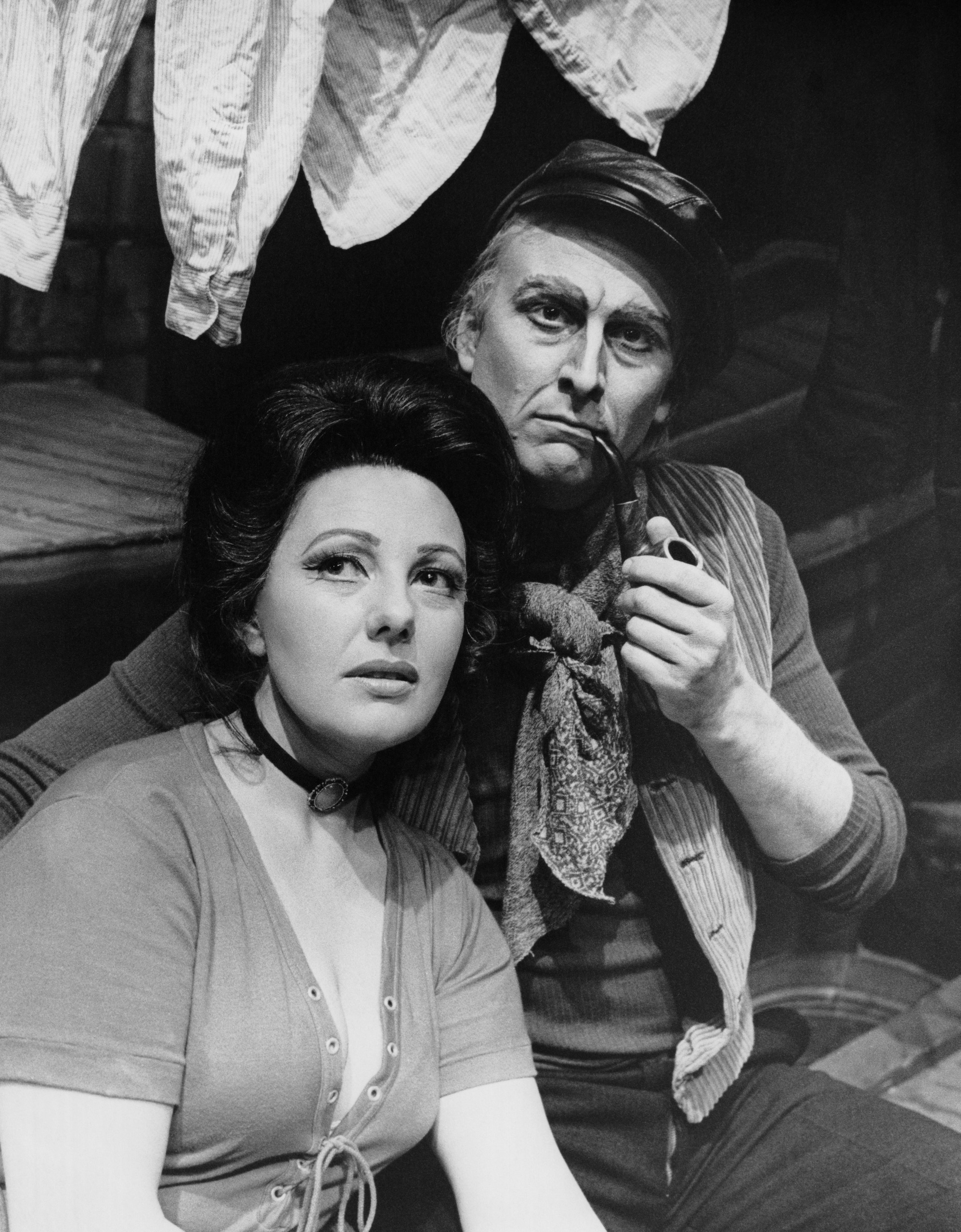 IL TABARRO (Puccini) Photo-Soprano Lorna Haywood as Giorgetta, Baritone Ryan Edwards as Michele