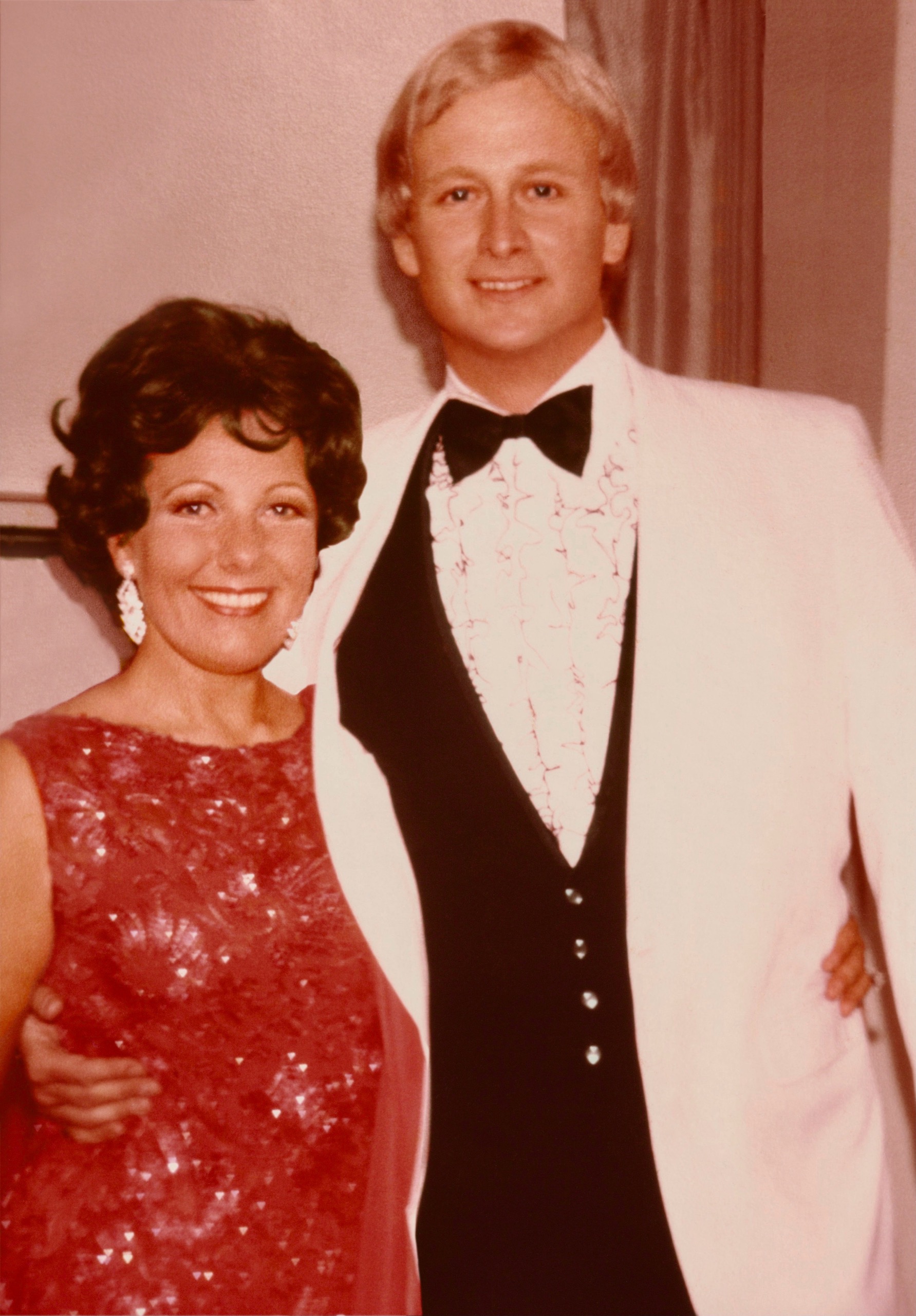 THE MERRY WIDOW (Lehar) Backstage Photo-Soprano Lorna Haywood as Hanna, Baritone Ryan Edwards as Danilo