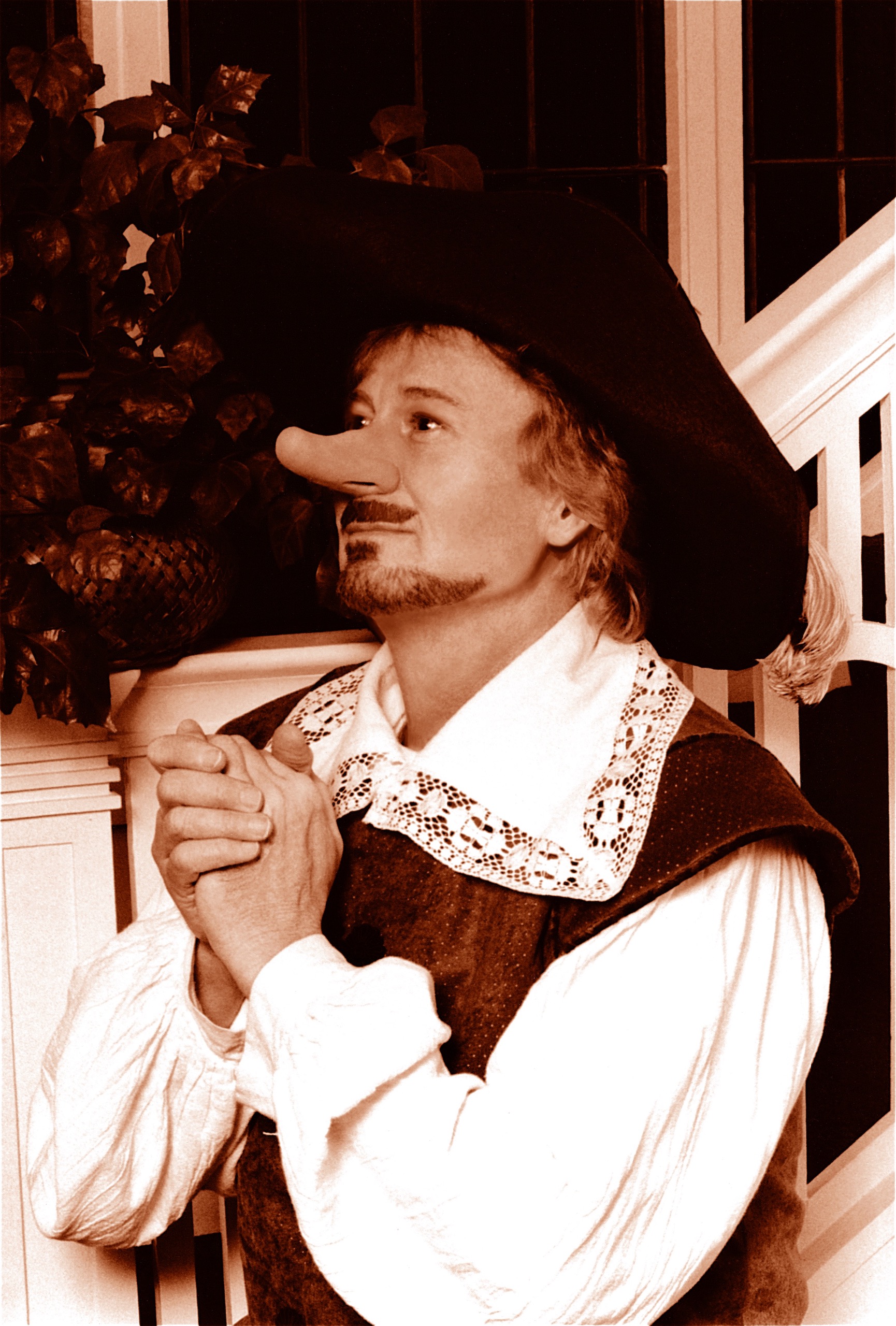 CYRANO DE BERGERAC (Adapted from Rostand by Geoffrey Edwards)-Ryan Edwards as Cyrano-Marquee Theatre Company-Publicity Photo by Glenn Rippie 10