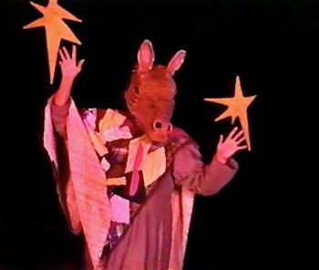 A MIDSUMMER NIGHT’S DREAM (Shakespeare) Photo-David Fell as Bottom-Marquee Theatre Company 7