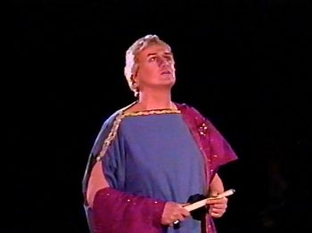 ANTONY AND CLEOPATRA (Shakespeare) Photo-Ryan Edwards as Mark Antony-Marquee Theatre 2