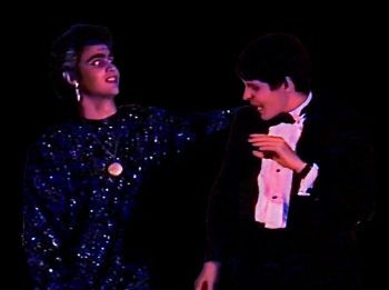 ARSENIC AND OLD LACE (Kesselring) Photo-Paul Socrates Kaitson as Jonathan Brewster, Corey Willix as Mortimer Brewster-Marquee Theatre Company 5