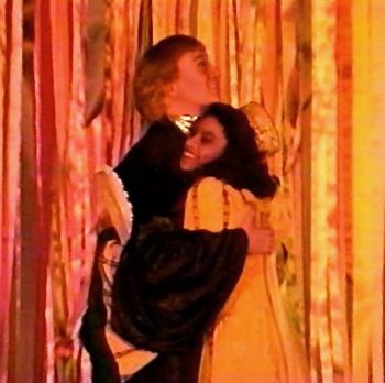 CAMELOT (Lerner and Loewe) Photo-Ryan Edwards as Arthur, Rosalind Lee as Guenevere-Marquee Theatre Company 3