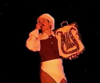 CYRANO DE BERGERAC (Adapted from Rostand by Geoffrey Edwards) Photo-Stephen Fedo as Ragueneau-Marquee Theatre Company 3