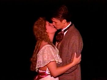 LA DAME AUX CAMELIAS (Adapted from Dumas, fils, by Geoffrey Edwards) Photo-Rachel Martindale as Marguerite Gautier, Andrew Ludington as Armand Duval-Marquee Theatre Company 9