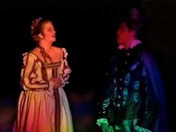 MARY STUART (Adapted from Schiller by Geoffrey Edwards) Photo-Rachel Martindale as Mary, Paul Socrates Kaitson as Leicester-Marquee Theatre Company 10