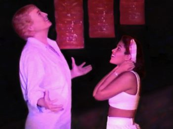 SOUTH PACIFIC (Rodgers and Hammerstein) Photo-Ryan Edwards as Emile de Becque, Rosalind Lee as Nellie Forbush-Marquee Theatre Company 1