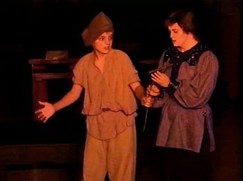 THE LARK (Adapted from Anouilh by Lillian Hellman) Photo-Michael Marcinkowski, Rachel Martindale as Joan of Arc-Marquee Theatre Company 11