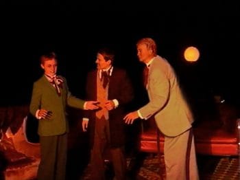 THE LITTLE FOXES (Hellman) Photo-Michael Marcinkowski as Leo Hubbard, Stephen Fedo as Oscar Hubbard, Ryan Edwards as Ben Hubbard-Marquee Theatre Company 7