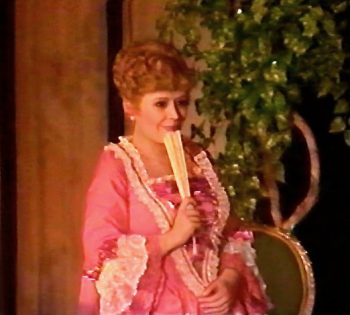 THE MARQUISE (Coward) Photo-Jane McCarty as Eloise-Marquee Theatre Company 5