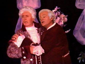 THE MARQUISE (Coward) Photo-Ryan Edwards as Esteban, Garvey MacLean as Raoul-Marquee Theatre Company 8