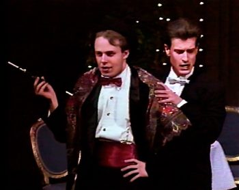 THE MISANTHROPE (Adapted from Moliere by Richard Wilbur) Photo-Gregory Bauhof as Clitandre, Daniel Grillo as Acaste-Marquee Theatre Company 3