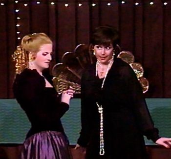 THE MISANTHROPE (Adapted from Moliere by Richard Wilbur) Photo-Rachel Martindale as Celimene, Joan Horsch as Arsinoe-Marquee Theatre Company 4