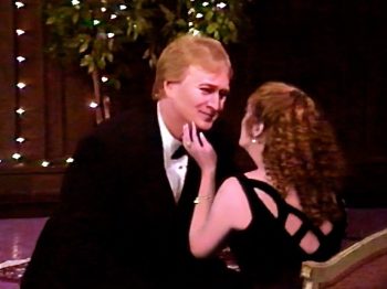 THE MISANTHROPE (Adapted from Moliere by Richard Wilbur) Photo-Ryan Edwards as Alceste, Rachel Martindale as Celimene-Marquee Theatre Company