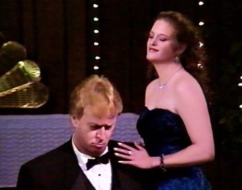 THE MISANTHROPE (Adapted from Moliere by Richard Wilbur) Photo-Ryan Edwards as Alceste, Rachel Martindale as Celimene-Marquee Theatre Company 10