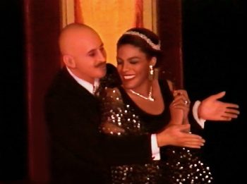 THE SCHOOL FOR SCANDAL (Sheridan) Photo-Aaron Hunt as Joseph Surface, Rosalind Lee as Lady Teazle-Marquee Theatre Company 6