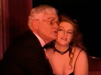 THE SCHOOL FOR SCANDAL (Sheridan) Photo-Garvey MacLean as Sir Peter Teazle, Rachel Martindale as Lady Teazle-Marquee Theatre Company 7