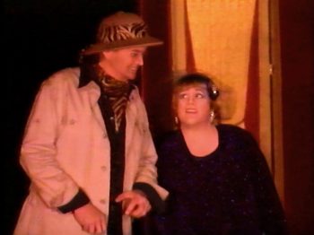 THE SCHOOL FOR SCANDAL (Sheridan) Photo-Ryan Edwards as Sir Oliver Surface, Kathleen Hugo as Rowley-Marquee Theatre Company 4